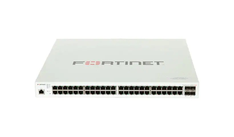 Fortinet FortiSwitch 248E-FPOE – Switch – 52 Ports – Managed